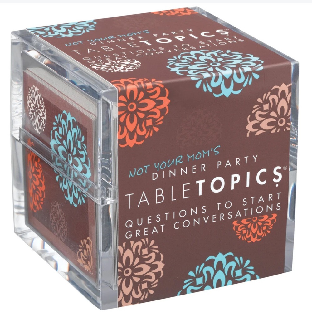 Table Topics Game, conversation starters for fun and building connections 18+
